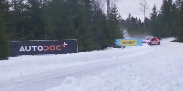 【動画速報】WRC第2戦ラリースウェーデン SS1〜SS8 タナックが首位と2秒差の総合2位