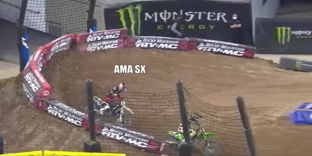 AMAスーパークロス2021第3戦ヒューストン 下田丈が4位。レース結果とAMAモトクロス決勝ハイライト動画